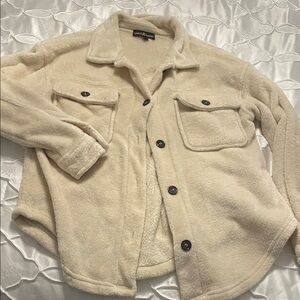 Almost Famous Cream Jacket